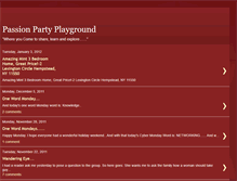 Tablet Screenshot of passionpartyplayground.blogspot.com