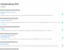 Tablet Screenshot of conservatorygirl.blogspot.com