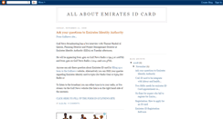 Desktop Screenshot of emirates-id.blogspot.com
