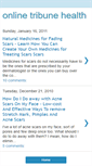 Mobile Screenshot of on-line-tribune-health.blogspot.com