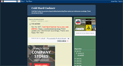 Desktop Screenshot of coldhardcashner.blogspot.com