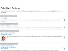 Tablet Screenshot of coldhardcashner.blogspot.com