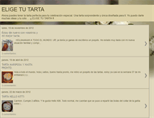 Tablet Screenshot of eligetutarta.blogspot.com