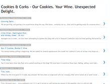 Tablet Screenshot of cookiesandcorks.blogspot.com