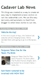 Mobile Screenshot of cadaverlabblog.blogspot.com