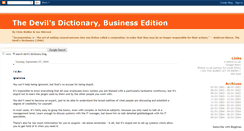 Desktop Screenshot of devilsdictionary.blogspot.com