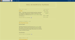 Desktop Screenshot of bushwickpapers.blogspot.com