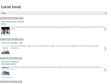 Tablet Screenshot of lurunluvut.blogspot.com