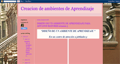 Desktop Screenshot of carocreacionambientesaprendizaje.blogspot.com