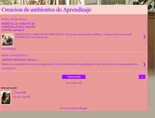 Tablet Screenshot of carocreacionambientesaprendizaje.blogspot.com