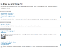 Tablet Screenshot of celularesymoviles.blogspot.com