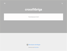 Tablet Screenshot of crossfitbriga.blogspot.com