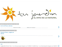 Tablet Screenshot of floreriasendevoto.blogspot.com