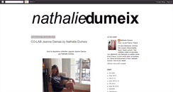 Desktop Screenshot of nathaliedumeix.blogspot.com