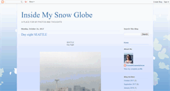 Desktop Screenshot of insidemysnowglobe.blogspot.com