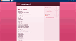 Desktop Screenshot of mayas-naughtyghost.blogspot.com