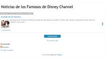 Tablet Screenshot of disney-famosos-marce.blogspot.com