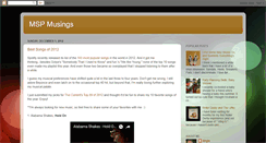 Desktop Screenshot of mspmusings.blogspot.com