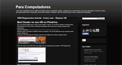 Desktop Screenshot of paracomputadores.blogspot.com