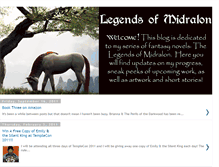 Tablet Screenshot of legendsofmidralon.blogspot.com