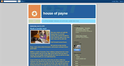 Desktop Screenshot of danhouseofpayne.blogspot.com