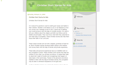 Desktop Screenshot of christianstories34.blogspot.com