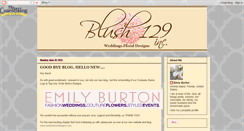 Desktop Screenshot of blush129.blogspot.com