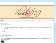 Tablet Screenshot of blush129.blogspot.com