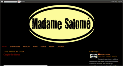 Desktop Screenshot of madamesalome.blogspot.com