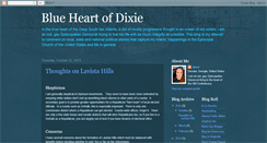 Desktop Screenshot of blueheartofdixie.blogspot.com