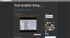 Desktop Screenshot of andanotherthing-sue.blogspot.com