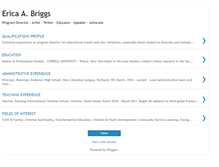 Tablet Screenshot of ericaabriggs.blogspot.com