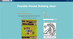 Desktop Screenshot of fayettehouse.blogspot.com