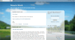 Desktop Screenshot of nissasworld.blogspot.com