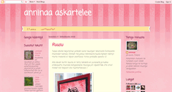 Desktop Screenshot of anninaa-askartelee.blogspot.com