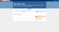 Desktop Screenshot of bestratestoday.blogspot.com