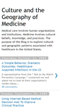 Mobile Screenshot of geographyofmedicine.blogspot.com