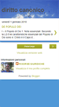 Mobile Screenshot of canonicodiritto.blogspot.com