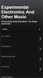 Mobile Screenshot of experimentalelectronicsandothermusic.blogspot.com