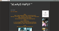 Desktop Screenshot of myhappylife2u.blogspot.com