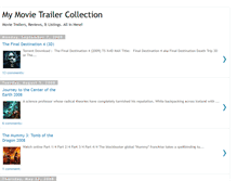 Tablet Screenshot of movietrailerz.blogspot.com