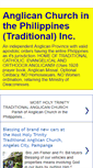 Mobile Screenshot of anglicanchurchph.blogspot.com