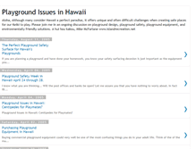 Tablet Screenshot of playgroundhawaii.blogspot.com
