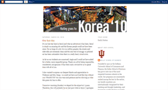 Desktop Screenshot of kelleykorea2010.blogspot.com