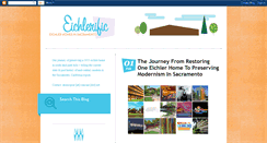 Desktop Screenshot of eichlerific.blogspot.com