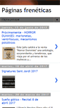 Mobile Screenshot of paginasfreneticas.blogspot.com