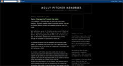 Desktop Screenshot of mollypitchermemories.blogspot.com