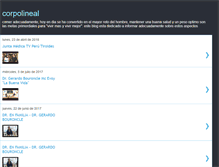 Tablet Screenshot of corpolineal.blogspot.com