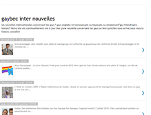 Tablet Screenshot of gaybecinternouvelles.blogspot.com