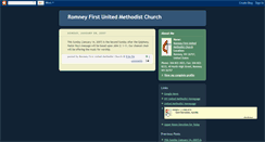 Desktop Screenshot of firstunitedmethodistchurch.blogspot.com